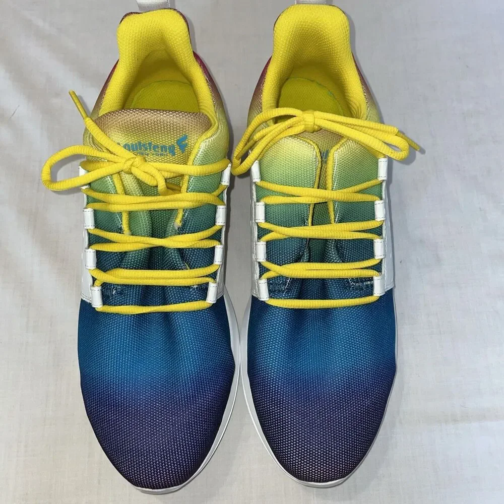 Soulsfeng New York Fashion Athletic Shoes Men’s Size 47.5 U.S. 13.5 M Rainbow